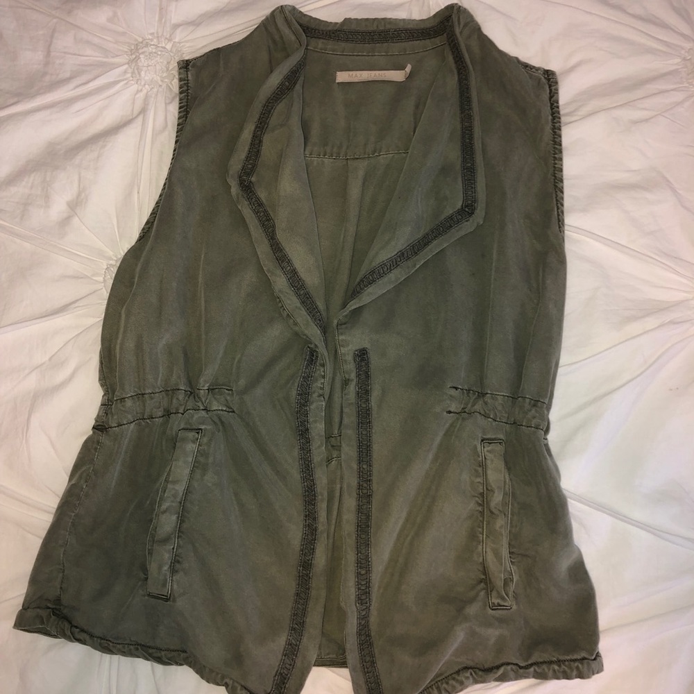 Army green vest